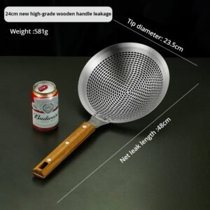 Large Stainless Steel Oil Strainer - 23.5CM