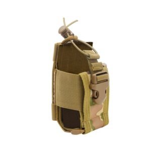 Tactical Radio Pouch with Utility Pocket
