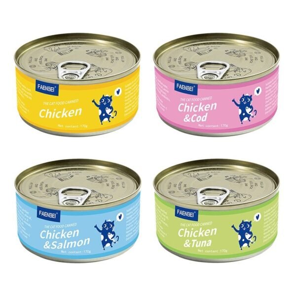 Nutritious Canned Kitten Chicken Food