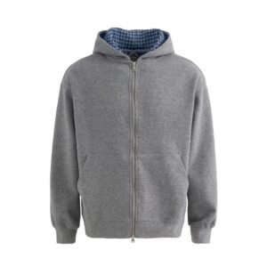 Pearl letter hooded sweatshirt - Gray,