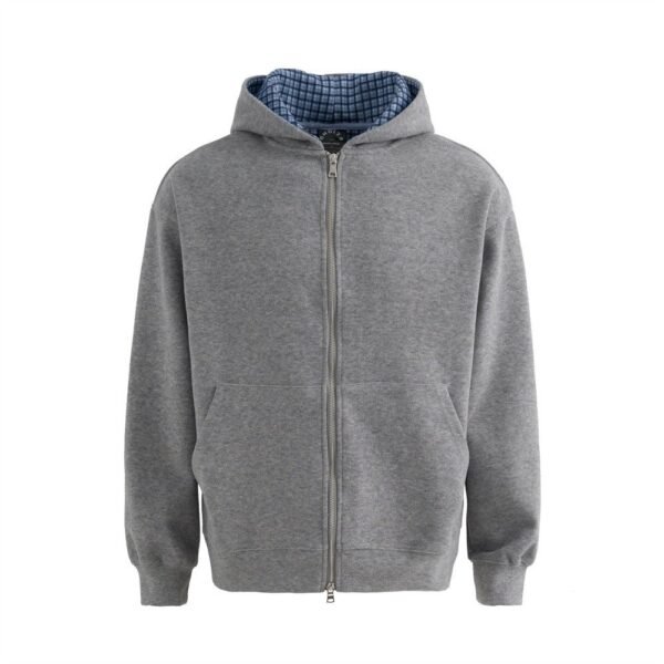 Pearl letter hooded sweatshirt - Gray,