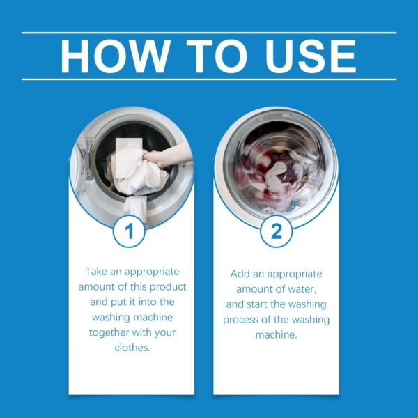 Laundry Detergent Sheet Gentle Cleaning And Decontamination Handy Household Laundry Bubble Paper