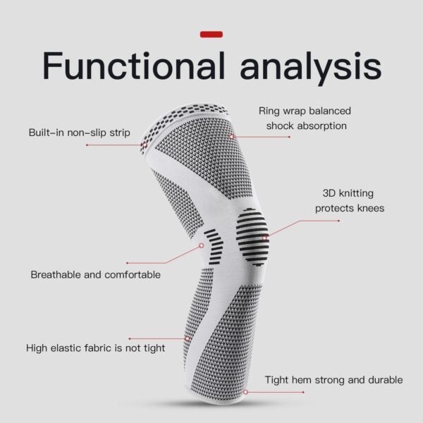 Knee protector for men's knee sports single piece