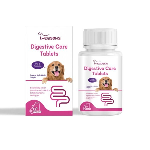 Dog Probiotic Tablets To Improve Intestinal Health,