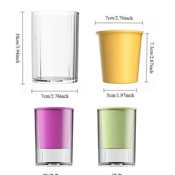 5-Pack Modern Self-Watering Planters